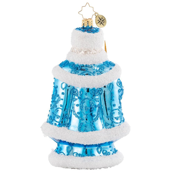 Christopher Radko Spiffy For The Soiree Santa Ornament