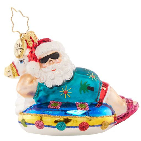 Christopher Radko Ho-Ho-Holiday In The Sun Little Gem Ornament