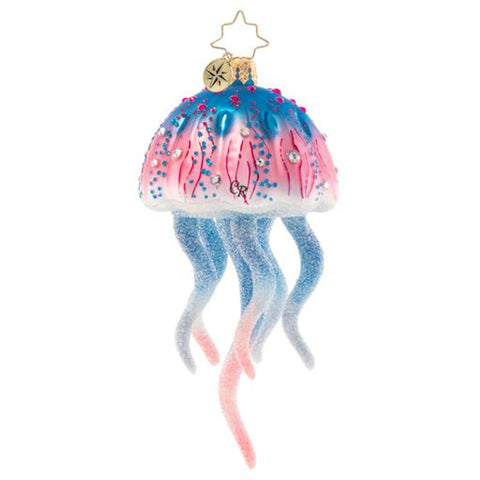 Christopher Radko Colorful Jelly Fish Jellyfish Ornament