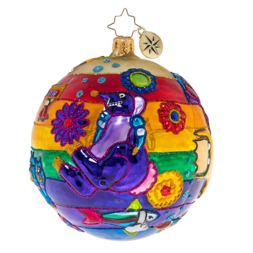 Christopher Radko Beatles Land of Submarines Ball Ornament