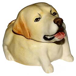 Kevin Francis FACE POTS Lenny The Labrador Dog NEW