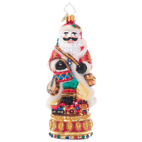 Christopher Radko Stately Conductor Nutcracker Ornament