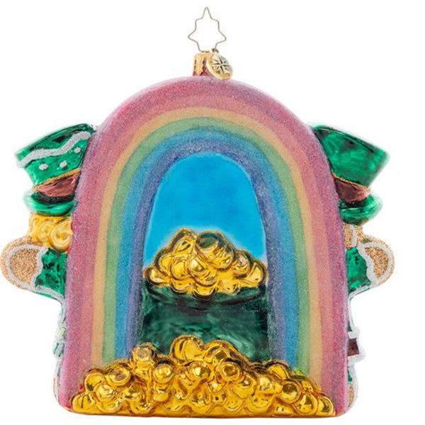Christopher Radko Sweet Pot Of Gold St Patrick's Day Ornament OOTM 2023