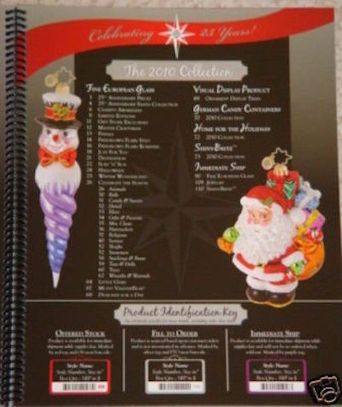 Radko 2010 COLOR CATALOG NEW sealed unused My Favorite Holiday