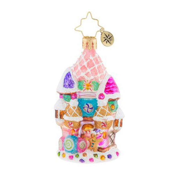 Christopher Radko Candy Castle Christmas Little Gem Ornament