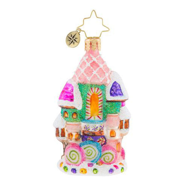 Christopher Radko Candy Castle Christmas Little Gem Ornament