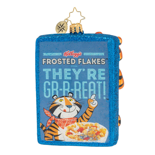 Christopher Radko Frosted Flakes, They're GRRRREAT! Kelloggs Ornament