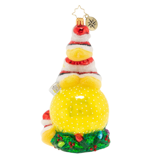 Christopher Radko A Peeping Peeps Holiday Chicks Candy Ornament