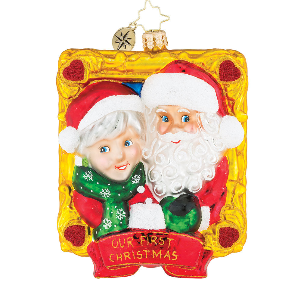Christopher Radko Picture Perfect Couple Our First Christmas Ornament