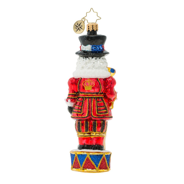 Christopher Radko Royal Beefeater Beef Eater Santa Guard London Ornament