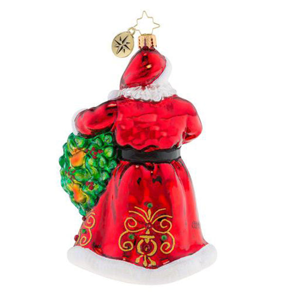 Christopher Radko The Perfect Pear Santa 12 Days Ornament