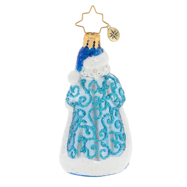 Christopher Radko Seas The Day Santa Beach Little Gem Ornament