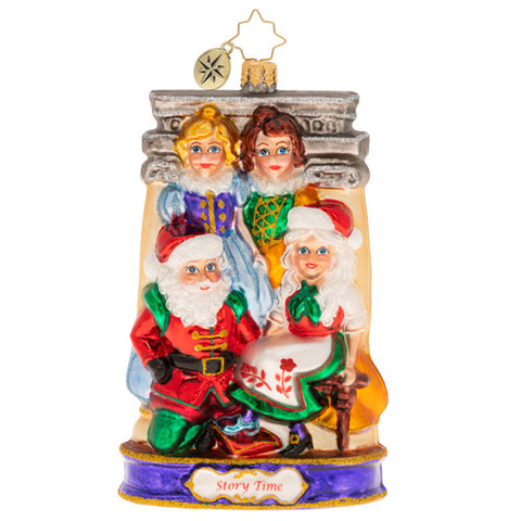 Christopher Radko If The Shoe Fits Cinderella Story Time Ornament OOTM