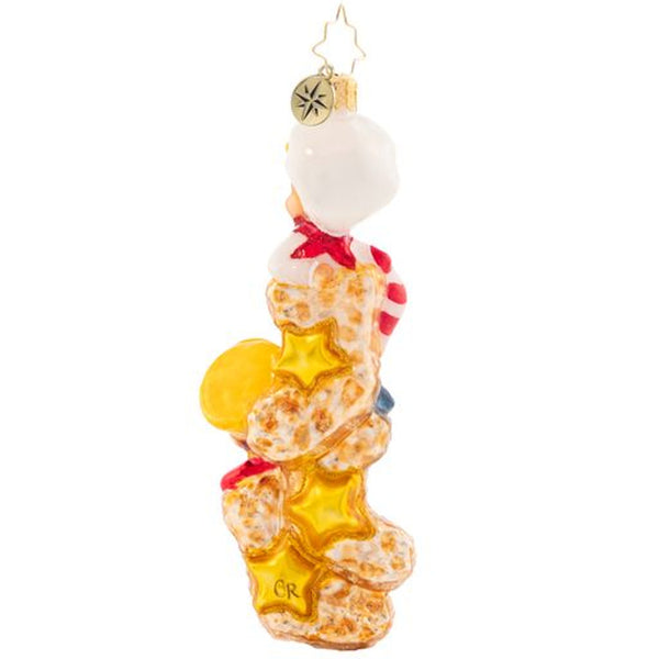 Christopher Radko Snappy Stocking Stuffers Rice Krispies Cereal Ornament