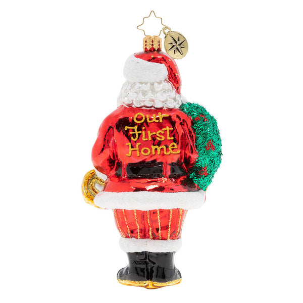 Christopher Radko The Key to Christmas Cheer Santa Ornament