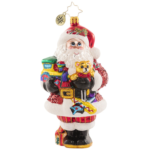 Christopher Radko Toys A-Plenty Santa Ornament