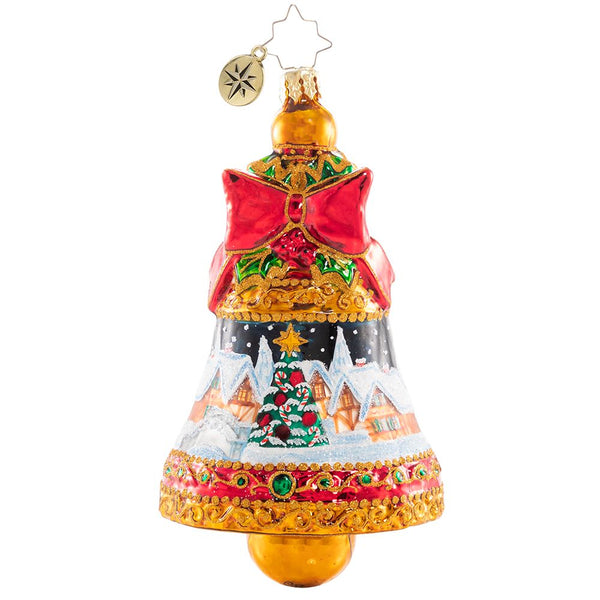 Christopher Radko BELL Sounds Of A Fanciful Christmas Ornament