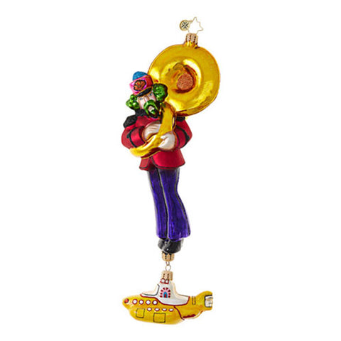 Christopher Radko The Beatles Yellow Submarine George Ornament