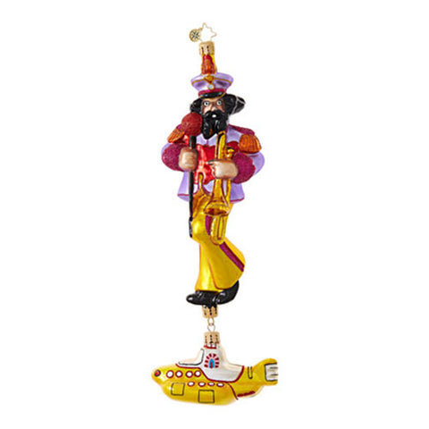 Christopher Radko The Beatles Yellow Submarine John Ornament