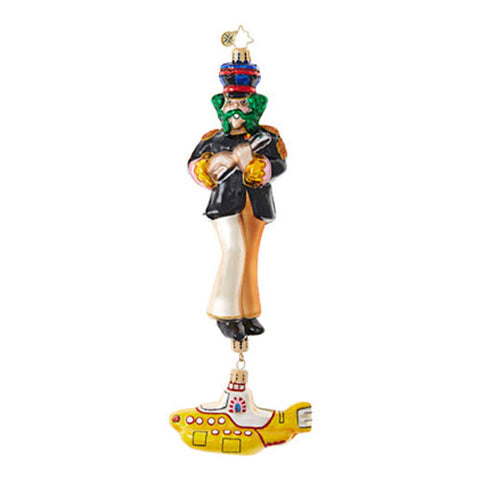 Christopher Radko The Beatles Yellow Submarine Paul Ornament