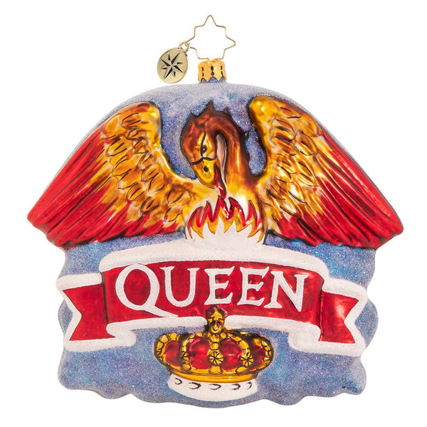 Christopher Radko Queen Coat of Arms Christmas Ornament